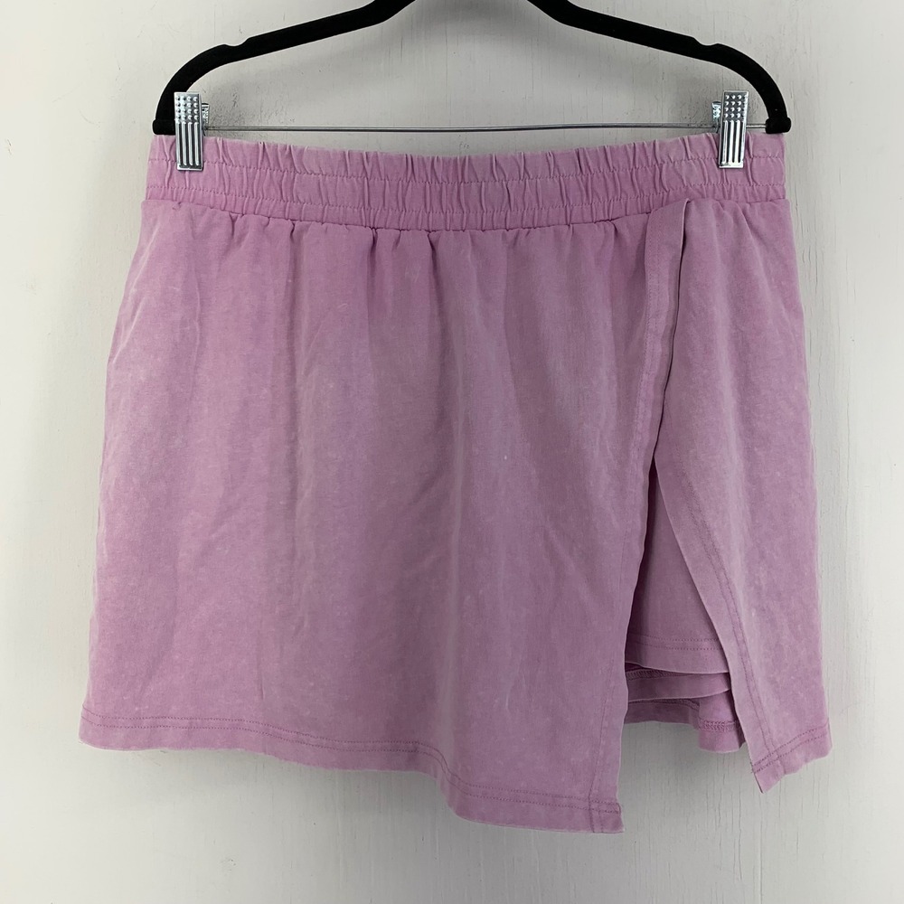 Tenniscore Barbie Preppy Wrap Front Skort Elastic Waist Womens‎ XL Athleisure